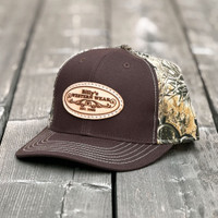 Billy's Western Wear Caps - Logo - Richardson 112 - Camo / Brown