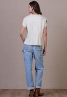 Double D Ranch Women's - Misfit Madonna Top - Baby's Breath 