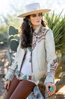 Double D Ranch Women’s - Poco Loco Jacket - Hi-Yo Silver