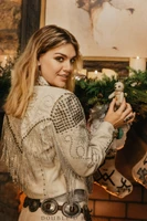 Double D Ranch Women's - Iced Crystals Jacket - Alpaca