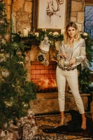 Double D Ranch Women's - Iced Crystals Jacket - Alpaca