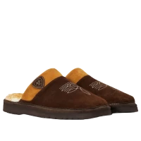 Ariat Men's Casuals - Silversmith Slipper / Chocolate - Square Toe