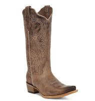 Corral Women's Boots - Filigree Embroidered - Honey