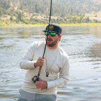 Bex Sunglasses - Jaebyrd X OTG - Black / Sienna / Green Angler Pro