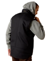 Ariat Men's Outerwear - Rebar DuraCanvas Vest - Black