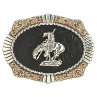 Nocona by M&F Accessories - Multi Finish End of the Trail Oval Buckle