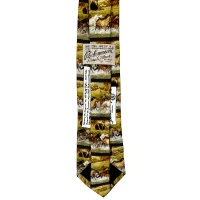 Rockmount Ranch Wear Men's Accessories - Limited-Edition Shooting the Cheyenne River By Jeff Segler - Silk Tie