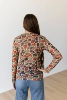 Turquoise Haven Women's Shirt - Duck Camo / Mesh 