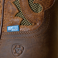 Ariat Men's Boots - Outrider VentTEK Max - Dark Brown / Toasted Brown