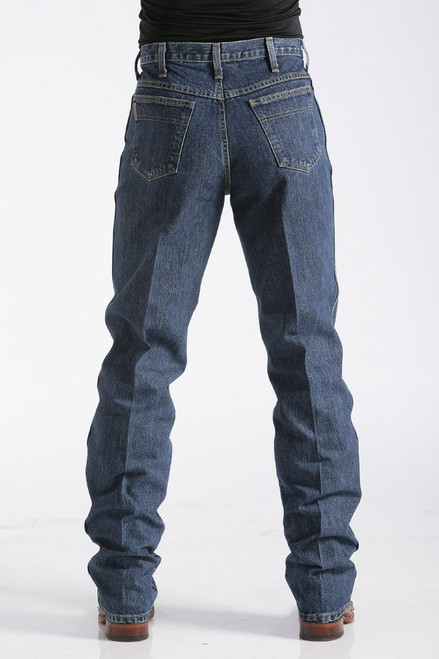 【INCHANT ME】Quiz Standard Denim Pants Cinch Men's Jeans - Bronze Label - Dark Stonewash - Billy's