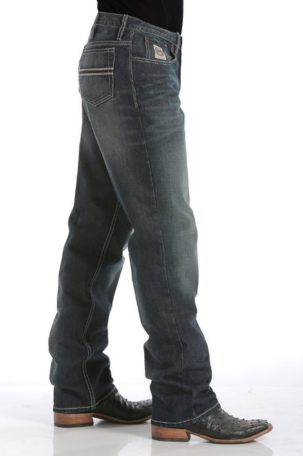 Cinch Men's Jeans - White Label - Dark Stonewash - Billy's Western Wear