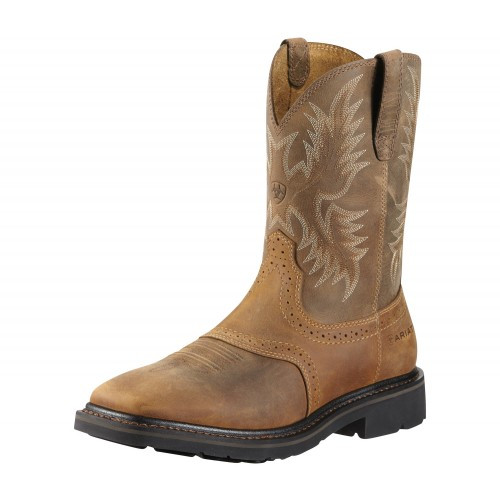 ariat men's steel toe workhog boots