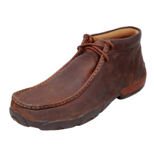 Twisted X Men's Casuals - Chukka Driving Moc - Copper Twisted X Men's Casuals - Chukka Driving Moc - Copper
