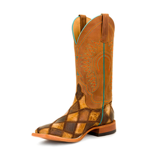 Horse Power By Anderson Bean Men's Boots - Crazy Train Patchwork ...