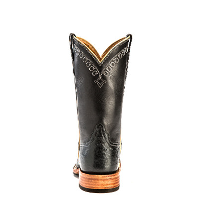 Rios of Mercedes Men's Boots - Black Smooth Ostrich - Billy's