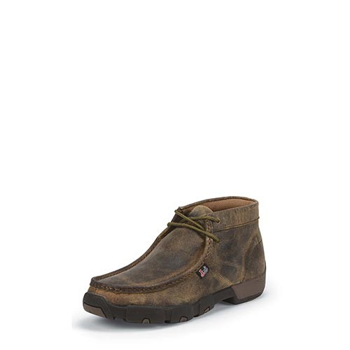 Justin Men's Casuals - Cappie - Dark Brown Justin Men's Casuals - Cappie - Dark Brown