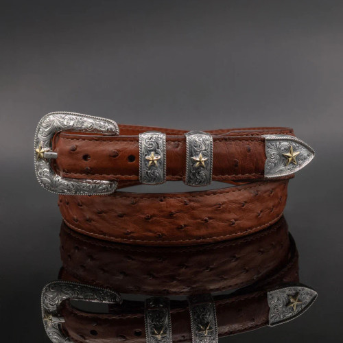 Vogt Men's Accessories - Buckle Sets - The Trail Drive 1" - 14K Gold Vogt Men's Accessories - Buckle Sets - The Trail Drive 1" - 14K Gold
