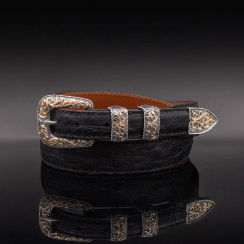 Vogt Men's Accessories - Buckle Sets - The Trinity River 1" - 14K Gold Vogt Men's Accessories - Buckle Sets - The Trinity River 1" - 14K Gold