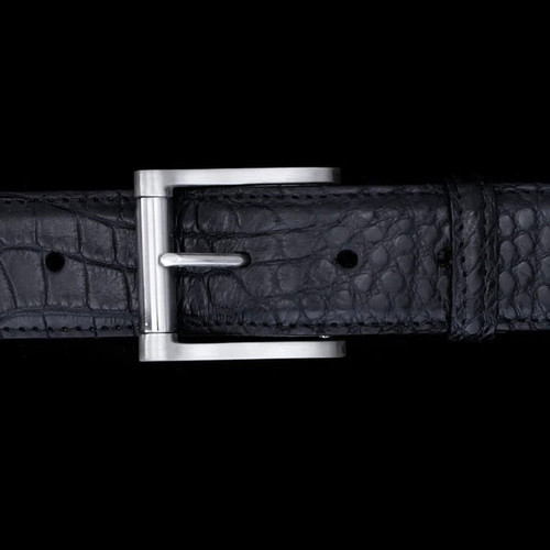 Vogt Mens Accessories - Buckle Sets - The Brushed Roller Buckle 1-1/2" Vogt Mens Accessories - Buckle Sets - The Brushed Roller Buckle 1-1/2"