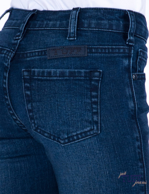 Cowgirl Tuff Little Girl's Trouser Jeans - Medium Wash Cowgirl Tuff Little Girl's Trouser Jeans - Medium Wash