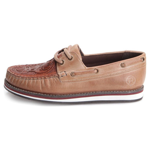 Casuals - Lace Up Moccasin - Tan 