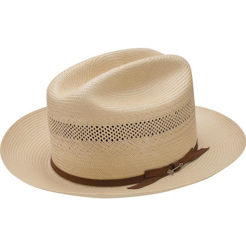 stetson vented straw hat