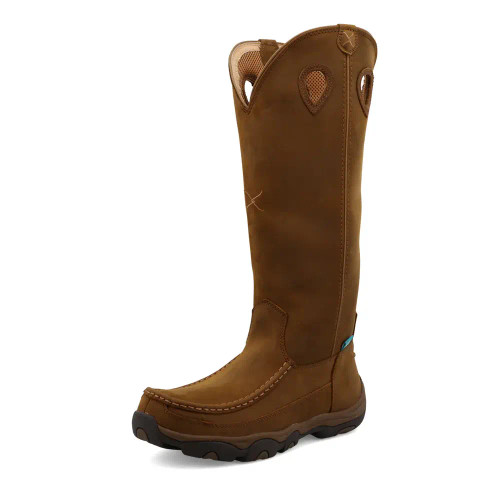 Twisted X Men's Work Boots - Hiker - Viper Guard / Waterproof - Distressed Saddle Twisted X Men's Work Boots - Hiker - Viper Guard / Waterproof - Distressed Saddle