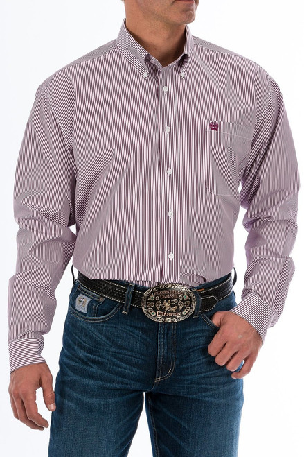 Cinch Men's Shirt - Tencel Classic Fit - Blue - Billy's Western Wear