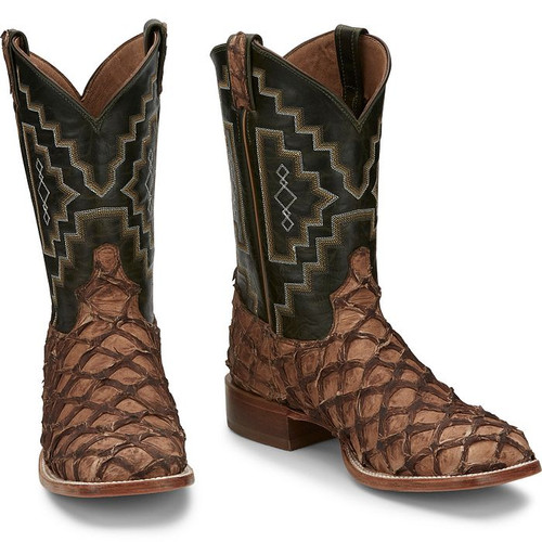 Tony Lama Men's Exotic Boots - Leviathan Gnarly Water Monster - Chocolate / Cedar Amsterdam Tony Lama Men's Exotic Boots - Leviathan Gnarly Water Monster - Chocolate / Cedar Amsterdam