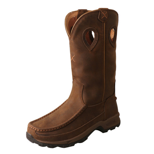 Twisted X Women's Boots - 10" Hiker - Distressed Saddle Twisted X Women's Boots - 10" Hiker - Distressed Saddle