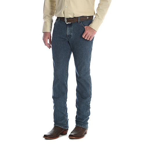 Wrangler Mens Jeans - Premium Performance Advanced Comfort - Vintage Stone  - Billy's Western Wear