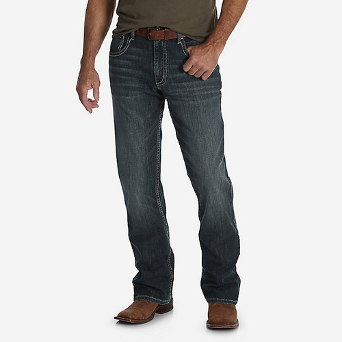 Wrangler Mens Jeans - Retro - Slim Fit - Bootcut - River Wash - Billy's  Western Wear