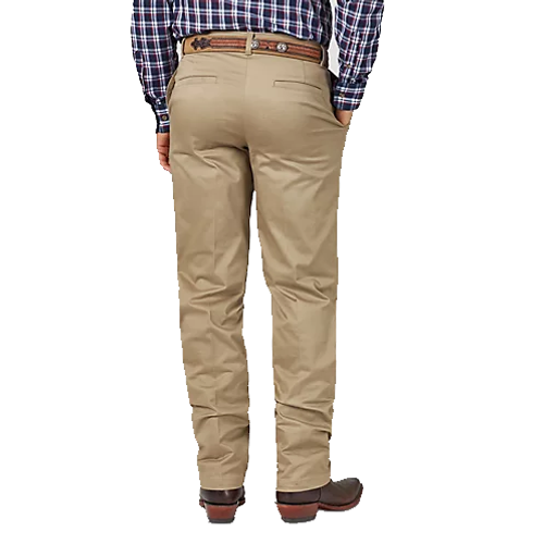 wrangler flat front pants