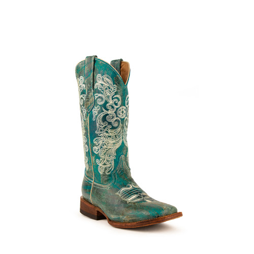 Ferrini Women's Boots - Southern Charm - Turquoise Ferrini Women's Boots - Southern Charm - Turquoise