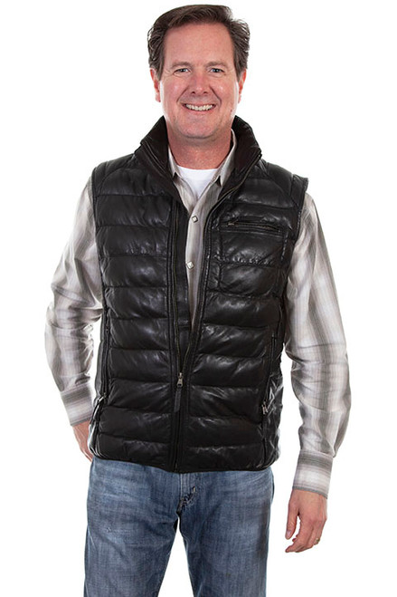 Scully Men's Western Apparel - Snap Front Vest - Soft Touch Lamb ...
