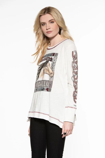 Double D Ranchwear Women’s - Caballo Top - String Double D Ranchwear Women’s - Caballo Top - String