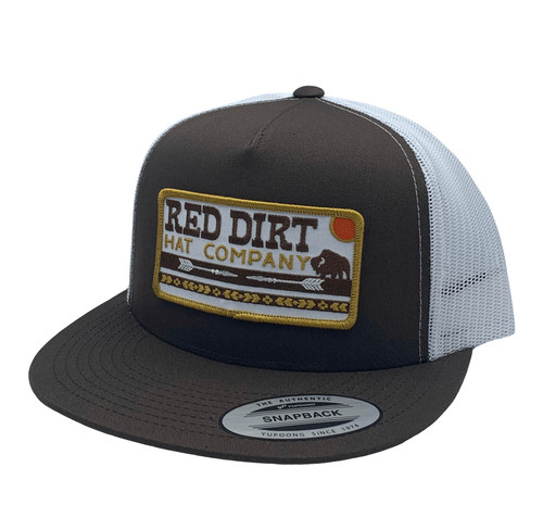 Red Dirt Hat Co Cap - Arrows - Brown / White