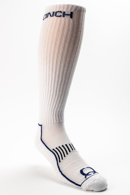 Cinch Boot Socks - White Cinch Boot Socks - White