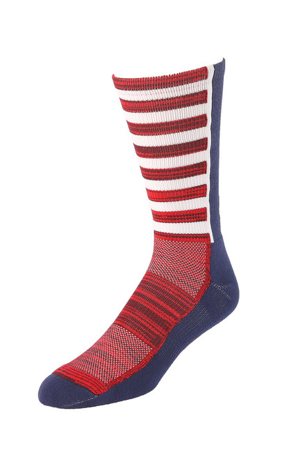 Cinch Crew Socks - Red / White / Blue Cinch Crew Socks - Red / White / Blue