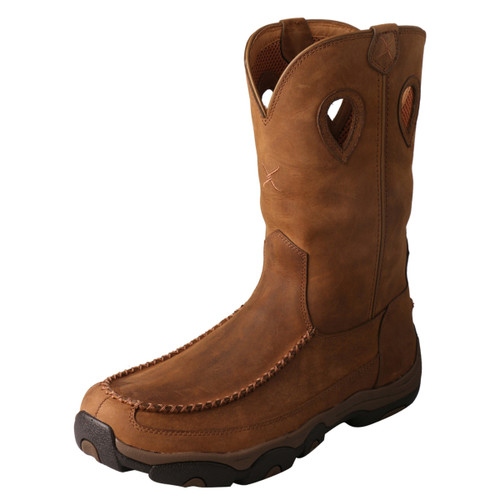 Twisted X Men's Work Boots - Hiker - Distressed Saddle / Camo Twisted X Men's Work Boots - Hiker - Distressed Saddle / Camo