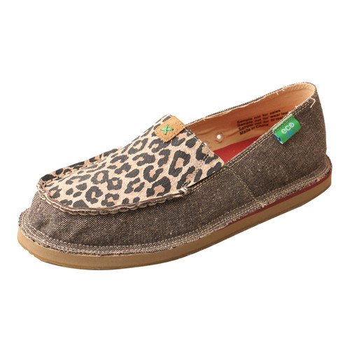 Twisted X Women's Casuals - Slip On Loafers - Dust / Leopard Twisted X Women's Casuals - Slip On Loafers - Dust / Leopard
