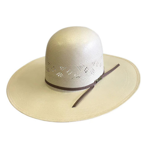 American Hat Straw - 8500 - Fancy Diamond Pattern Vent - Ivory American Hat Straw - 8500 - Fancy Diamond Pattern Vent - Ivory