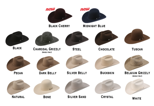 American Hat Felt - 100X - Chocolate 
