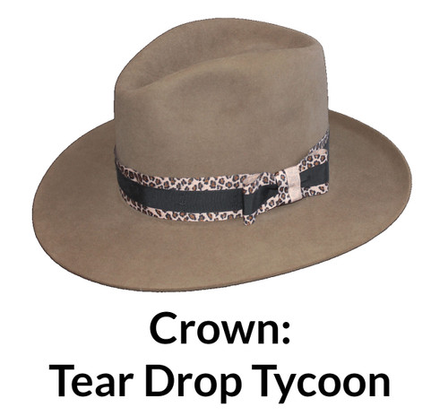 American Hat Felt - 100X - Black Cherry 