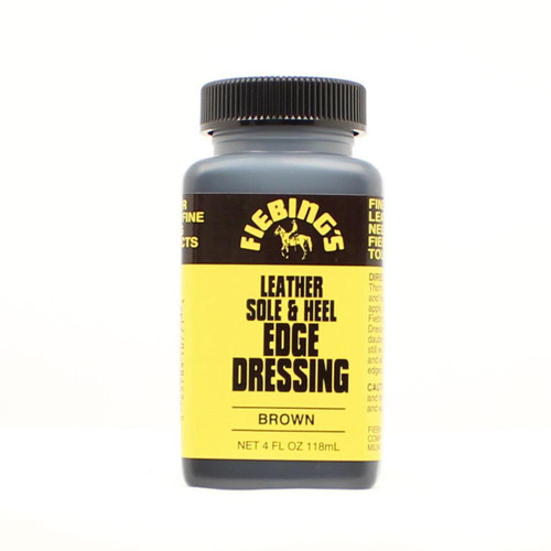 M & F Western Products Boot Accessories - Fiebing's Leather Sole and Heel Edge Dressing - Brown