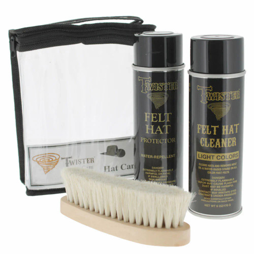Twister/Scout Hat Care - Felt Hat Care Kit - Light Colors