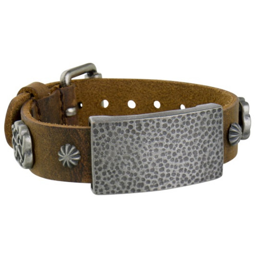 Sabona Men's Bracelet - Sierra Leather Magnetic - Brown