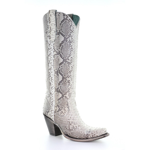 Corral Women's Boots - Full Python - Natural