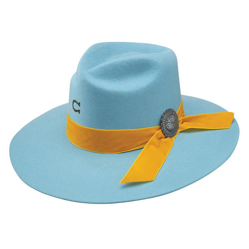Charlie 1 Horse Felt Hats - Sundance - Baby Blue