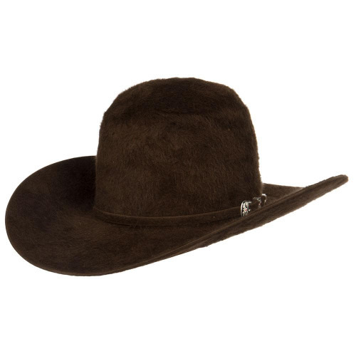 W. Alboum Felt Hats - Rodeo King - 10X Grizzly - Chocolate W. Alboum Felt Hats - Rodeo King - 10X Grizzly - Chocolate